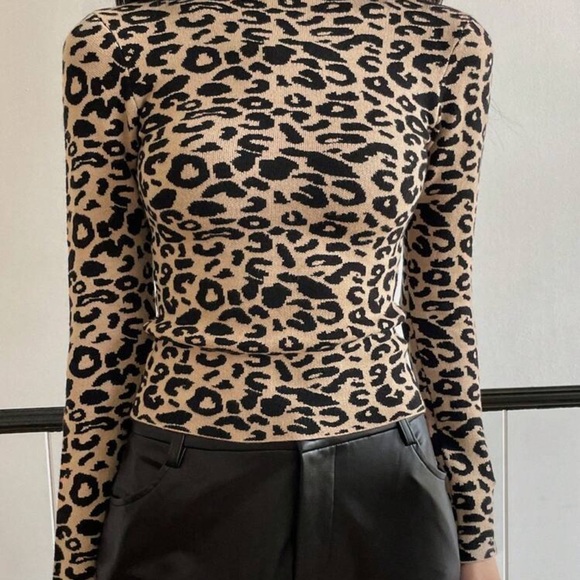 Leopard basic sweater - Picture 2 of 3